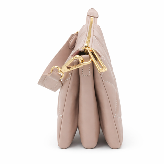 ココセリュクス ゴールド 2WAYショルダーバッグ(ライトピンク)