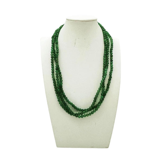 クォーツ 3連ネックレス