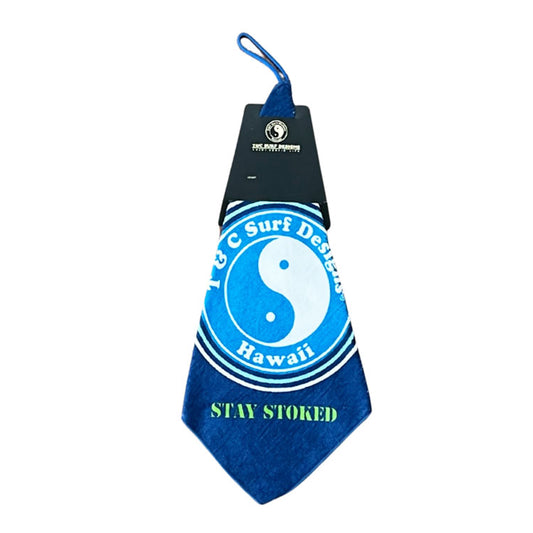 town＆country ハンドタオル　ブルー